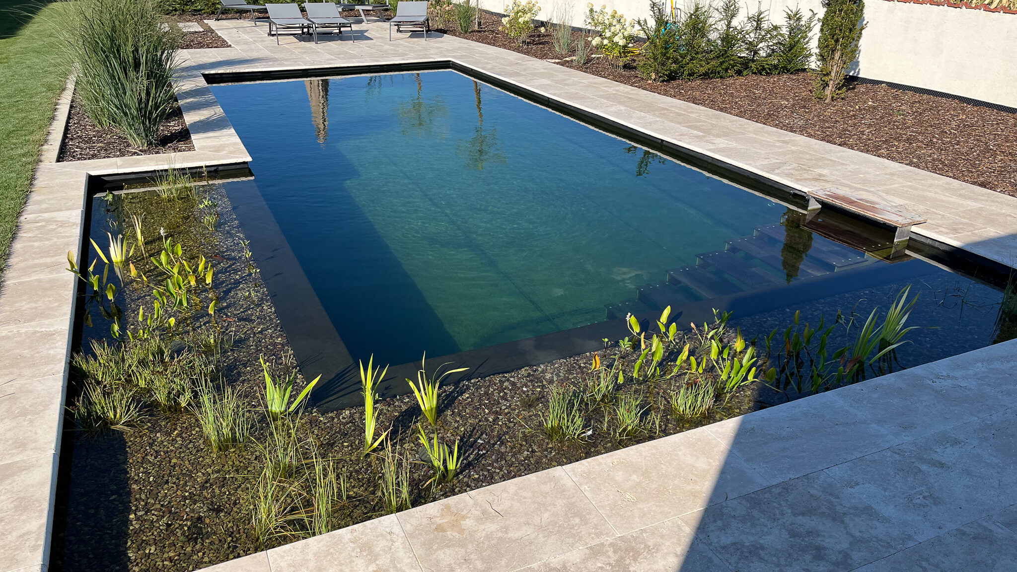Schwimmteichsystem